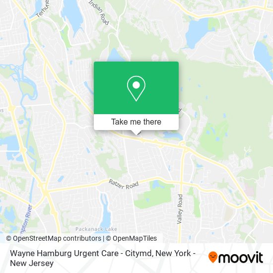 Mapa de Wayne Hamburg Urgent Care - Citymd