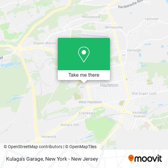 Mapa de Kulaga's Garage