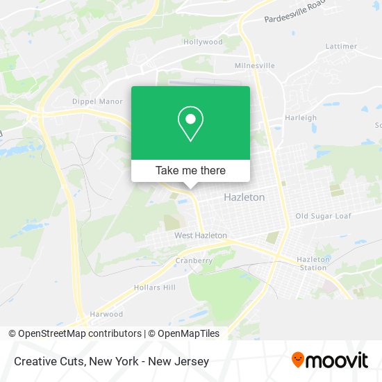 Mapa de Creative Cuts