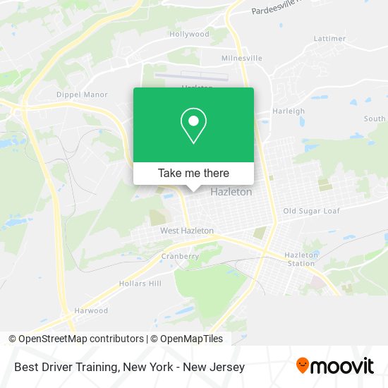 Mapa de Best Driver Training