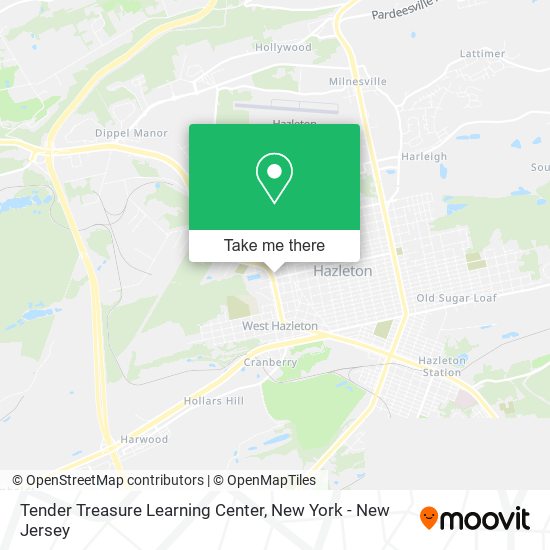 Tender Treasure Learning Center map