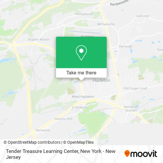 Tender Treasure Learning Center map