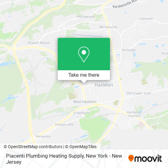 Piacenti Plumbing Heating Supply map