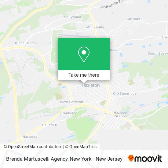 Brenda Martuscelli Agency map