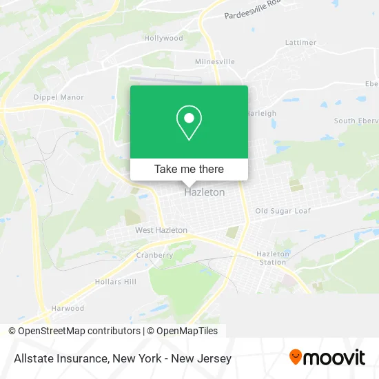 Allstate Insurance map