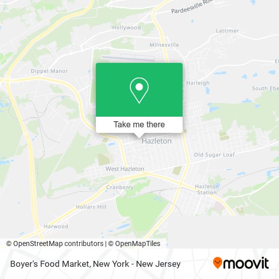 Mapa de Boyer's Food Market