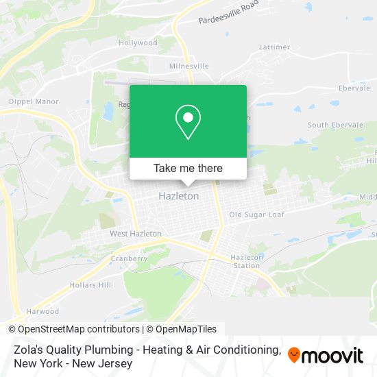 Zola's Quality Plumbing - Heating & Air Conditioning map