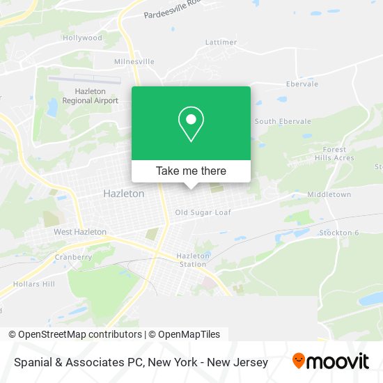 Mapa de Spanial & Associates PC
