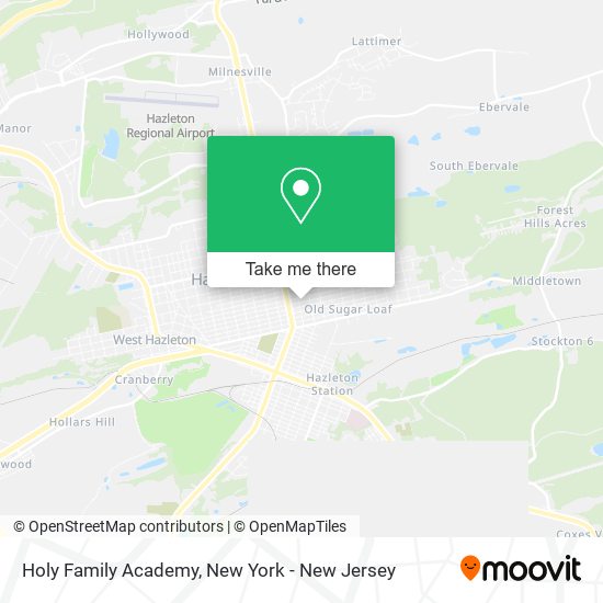 Mapa de Holy Family Academy