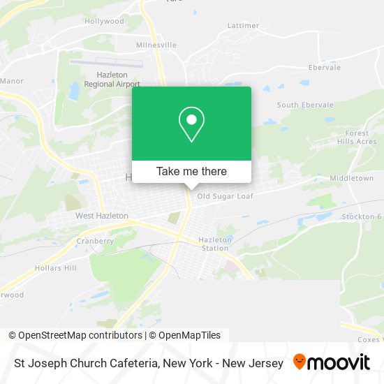 Mapa de St Joseph Church Cafeteria