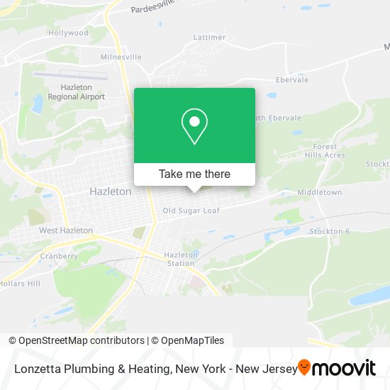 Mapa de Lonzetta Plumbing & Heating