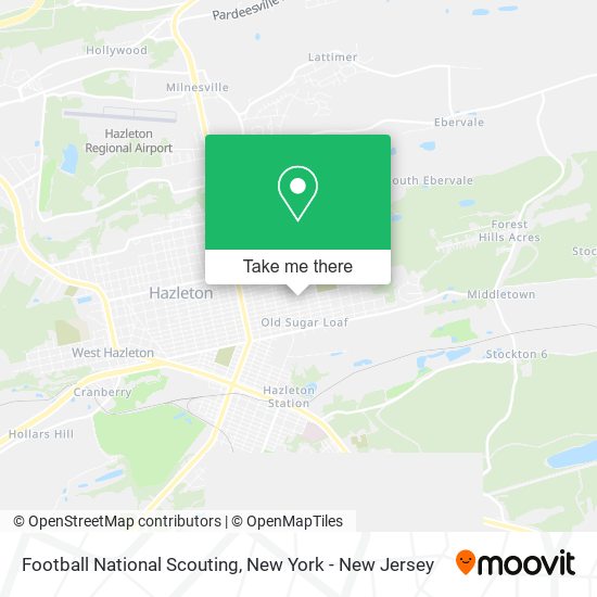 Football National Scouting map