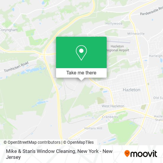 Mike & Stan's Window Cleaning map