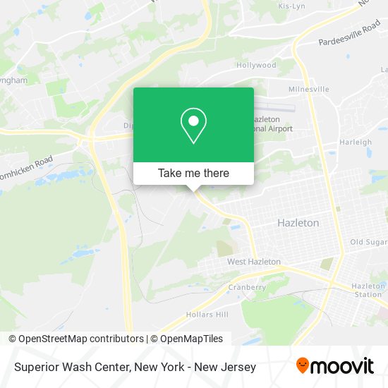 Mapa de Superior Wash Center