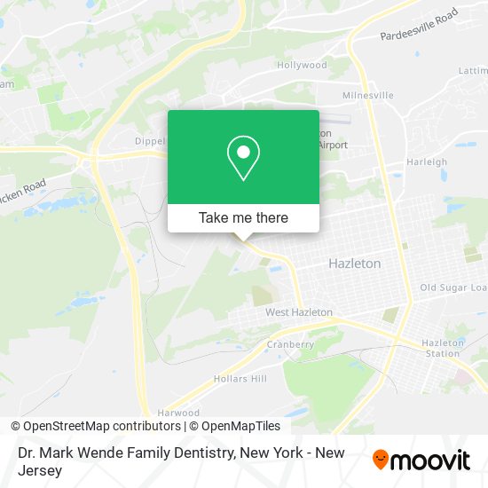 Dr. Mark Wende Family Dentistry map