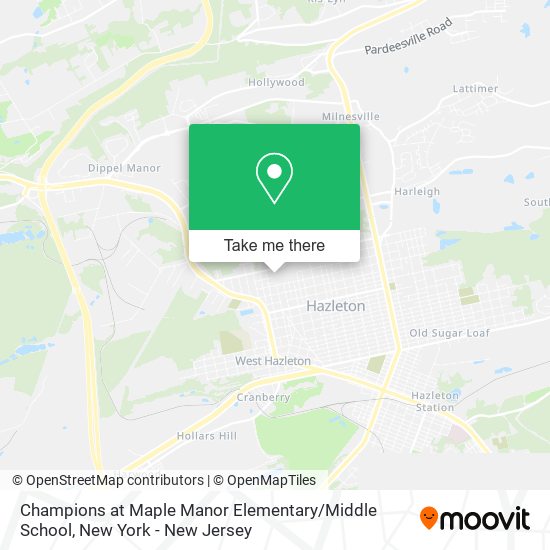 Mapa de Champions at Maple Manor Elementary / Middle School