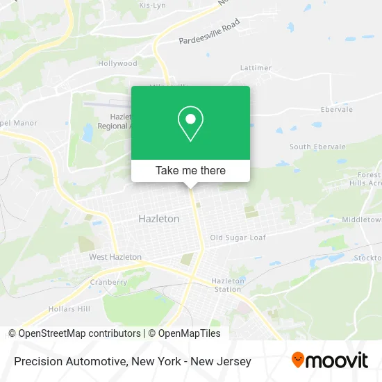 Precision Automotive map