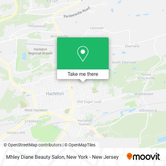 Mapa de Mhley Diane Beauty Salon