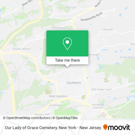 Our Lady of Grace Cemetery map