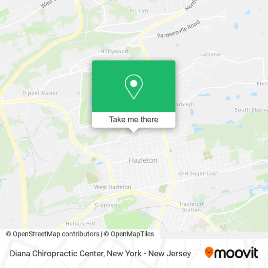 Diana Chiropractic Center map