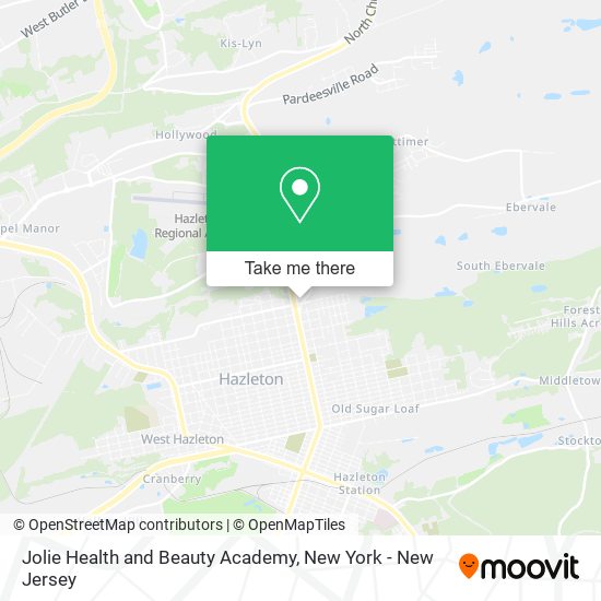Jolie Health and Beauty Academy map