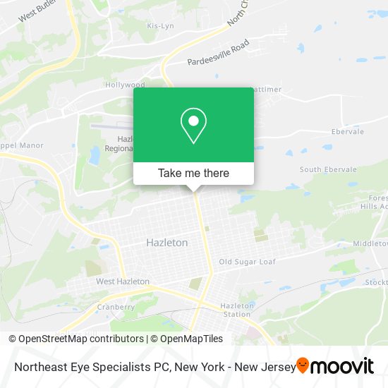 Mapa de Northeast Eye Specialists PC