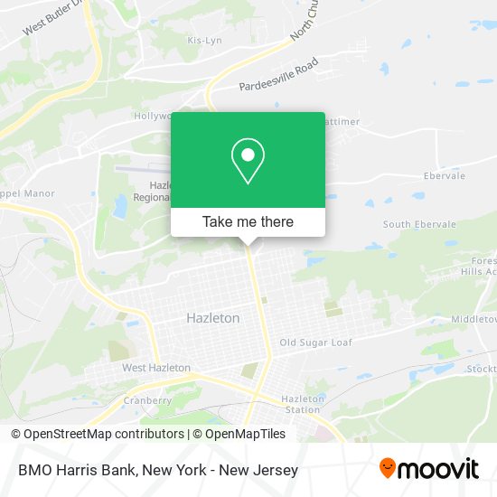 Mapa de BMO Harris Bank