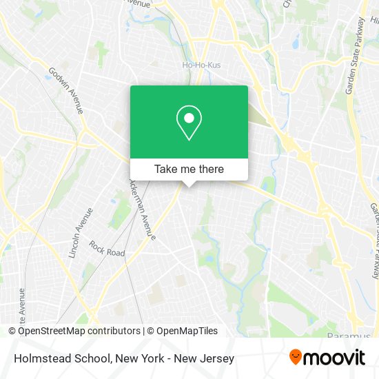 Mapa de Holmstead School