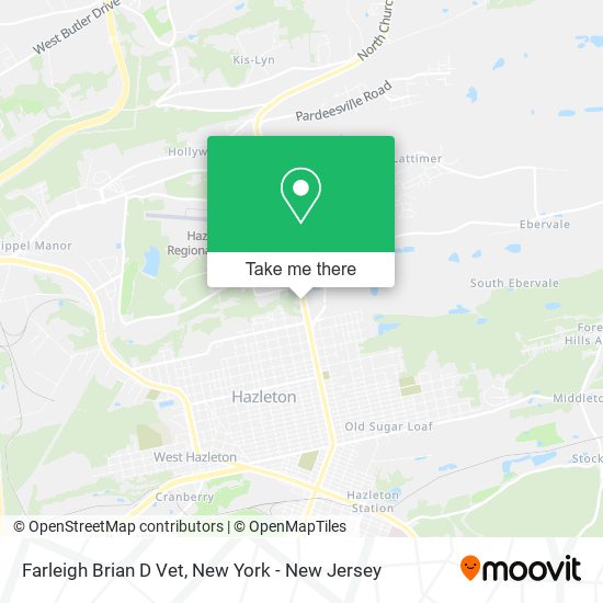 Mapa de Farleigh Brian D Vet