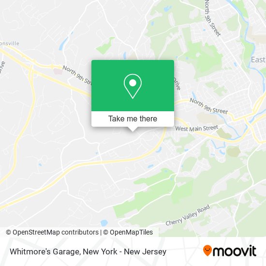 Mapa de Whitmore's Garage
