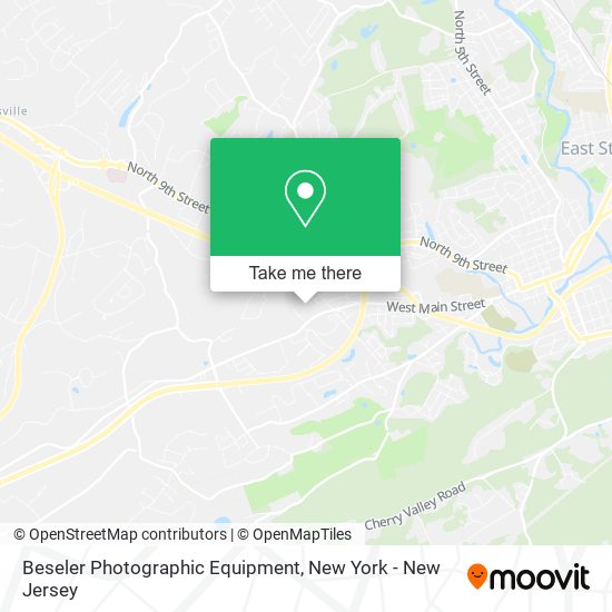 Mapa de Beseler Photographic Equipment