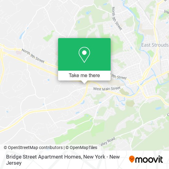 Bridge Street Apartment Homes map