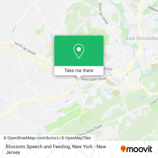 Mapa de Blossom Speech and Feeding