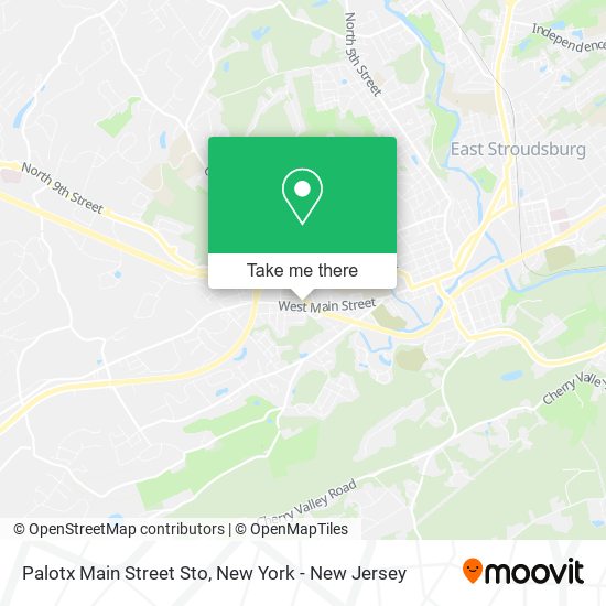 Mapa de Palotx Main Street Sto