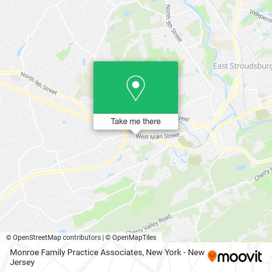 Monroe Family Practice Associates map