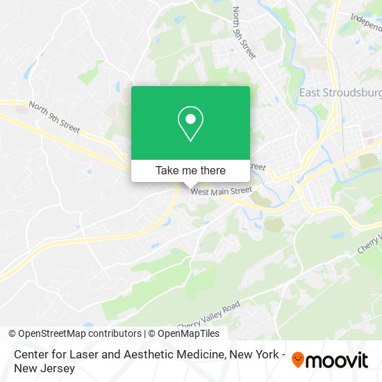 Mapa de Center for Laser and Aesthetic Medicine