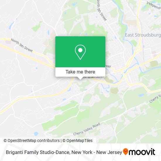 Briganti Family Studio-Dance map