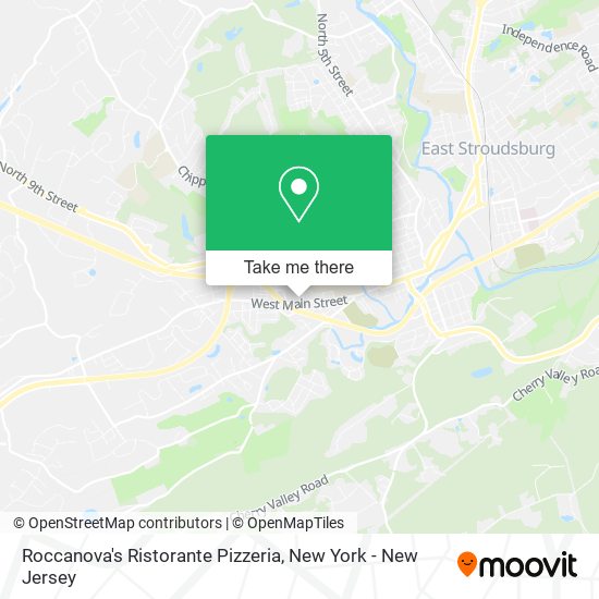 Roccanova's Ristorante Pizzeria map