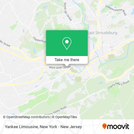 Mapa de Yankee Limousine