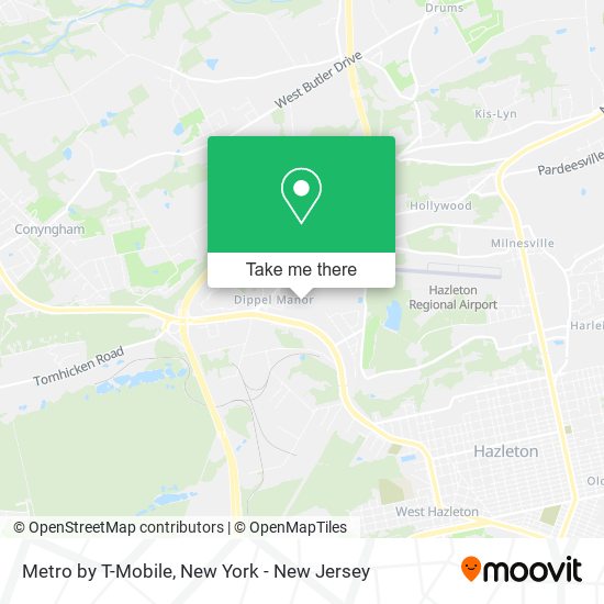 Metro by T-Mobile map