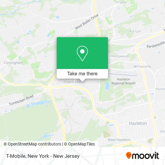 T-Mobile map