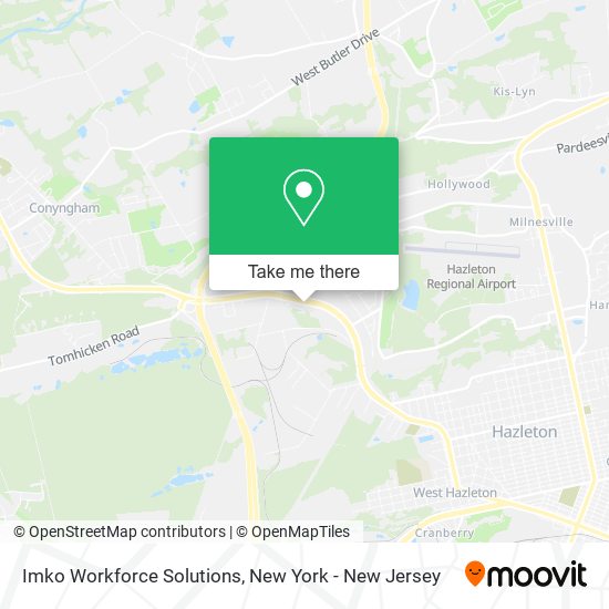 Mapa de Imko Workforce Solutions