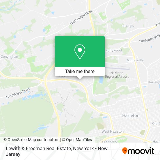 Lewith & Freeman Real Estate map