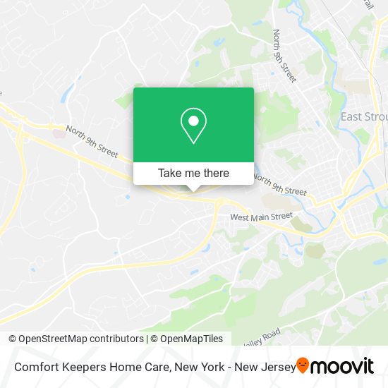 Comfort Keepers Home Care map