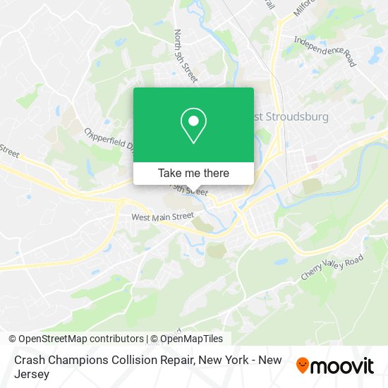 Crash Champions Collision Repair map