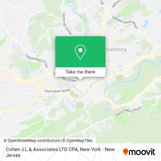 Mapa de Cohen J L & Associates LTD CPA