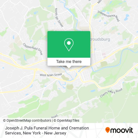 Mapa de Joseph J. Pula Funeral Home and Cremation Services