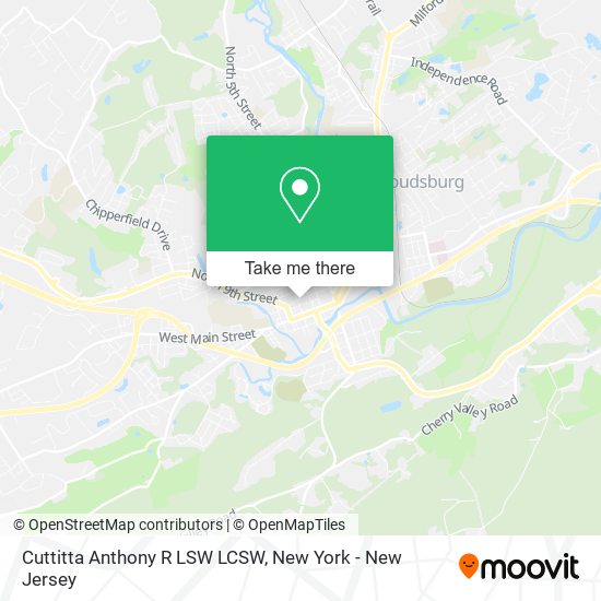 Mapa de Cuttitta Anthony R LSW LCSW