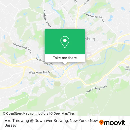 Axe Throwing @ Downriver Brewing map