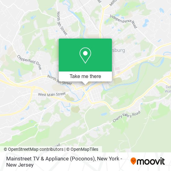 Mainstreet TV & Appliance (Poconos) map